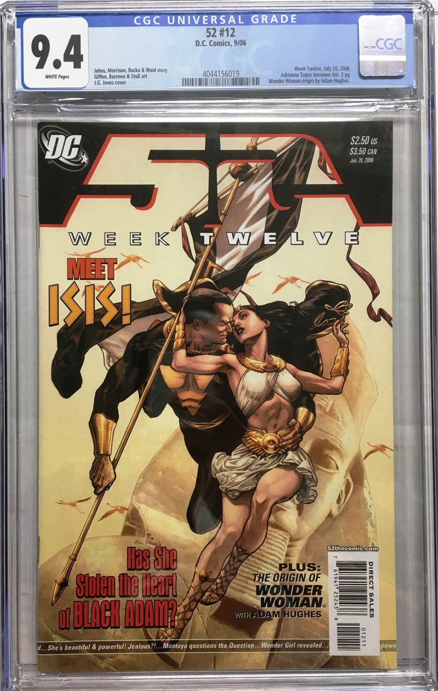 52 Week #12 Cover B CGC 9.4