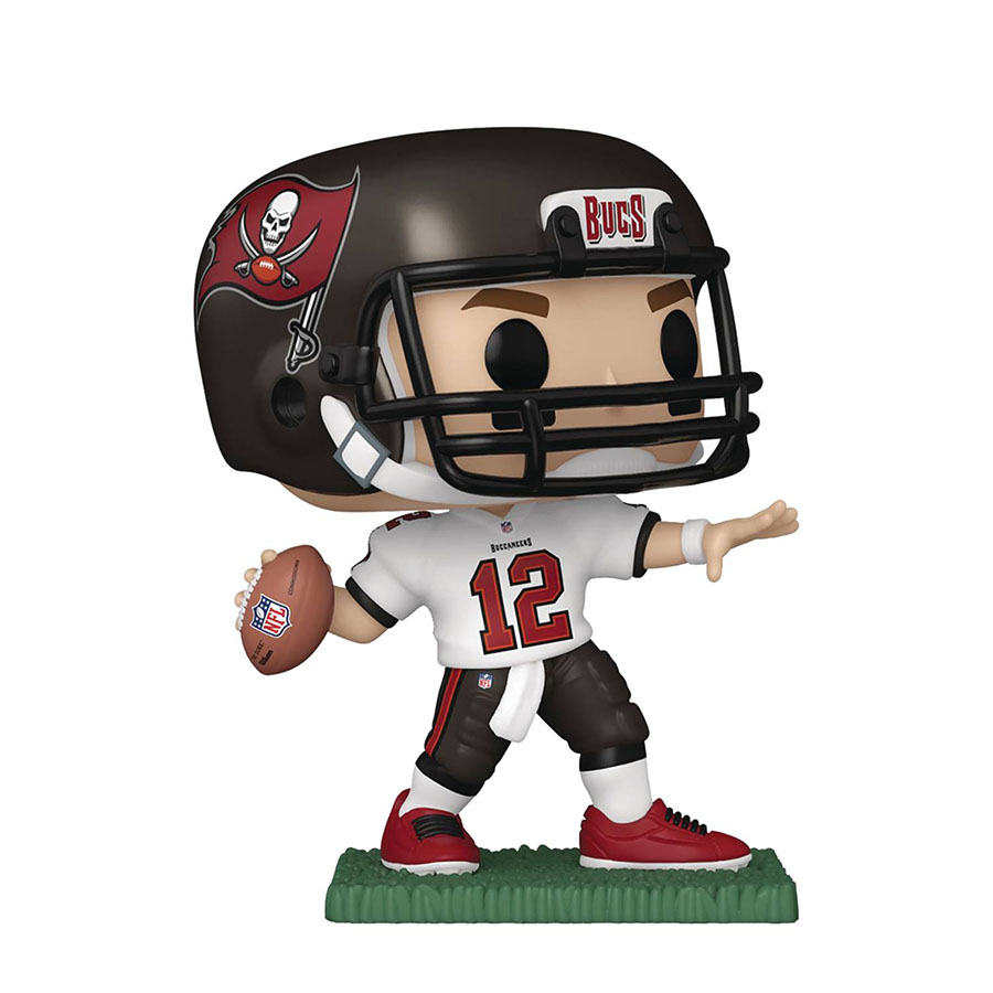 POP NFL Tampa Bay Bucaneers Tom Brady Away Jersey Vinyl Figure