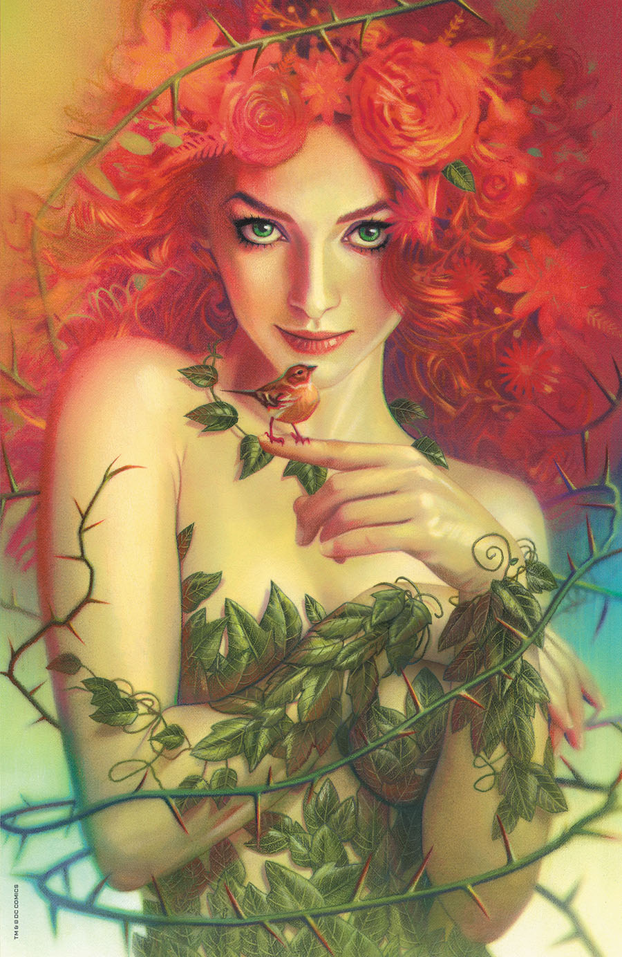 Poison Ivy #7 Cover F Incentive Joshua Middleton Foil Card Stock Variant Cover