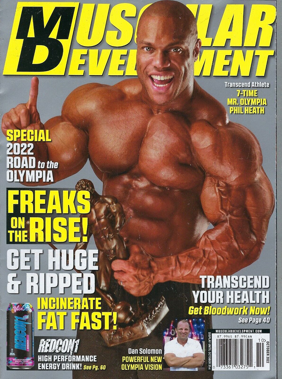 Muscular Development Magazine Vol 59 #10 October 2022