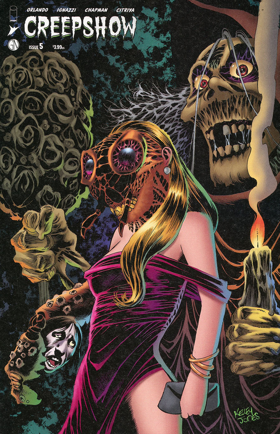 Creepshow #5 Cover B Variant Kelley Jones & Michelle Madsen Cover