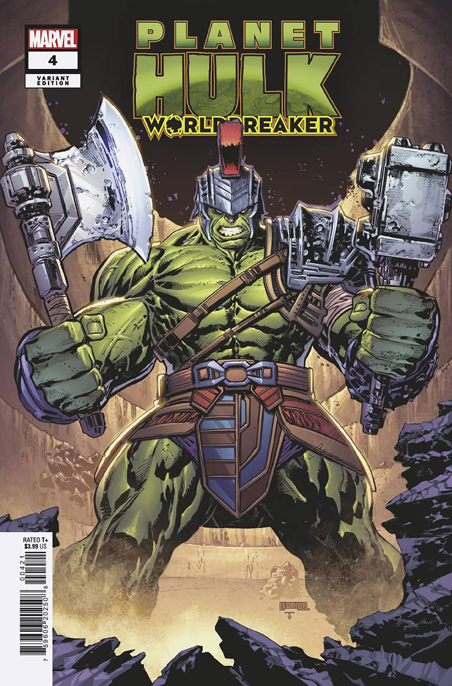 Planet Hulk Worldbreaker #4 Cover B Variant Ken Lashley Cover