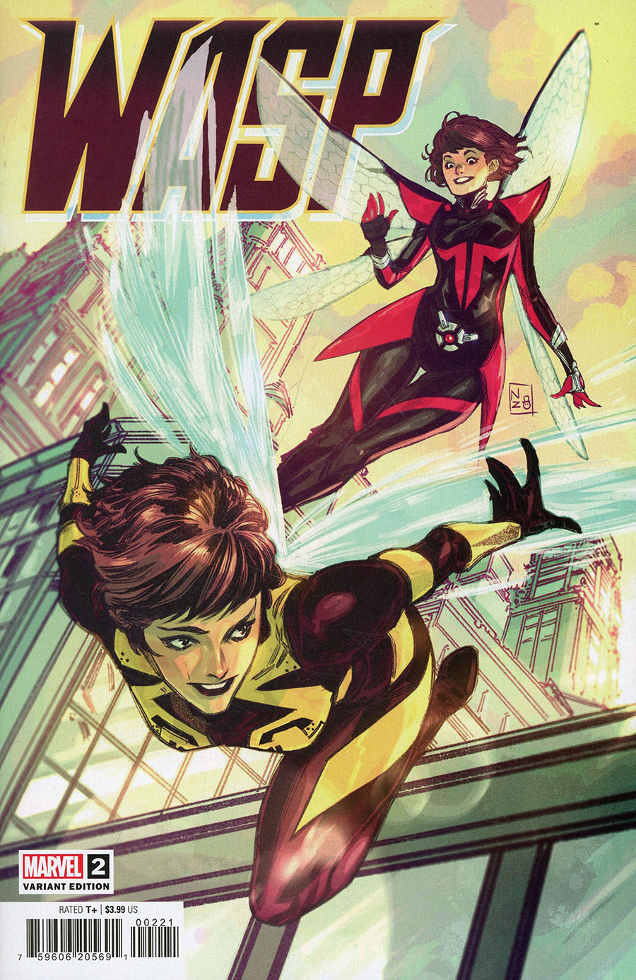 Wasp #2 Cover B Variant Nabetse Zitro Cover