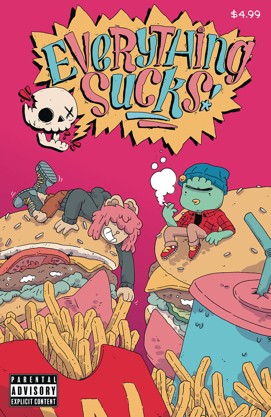 Everything Sucks #1 Cover B 2nd Ptg