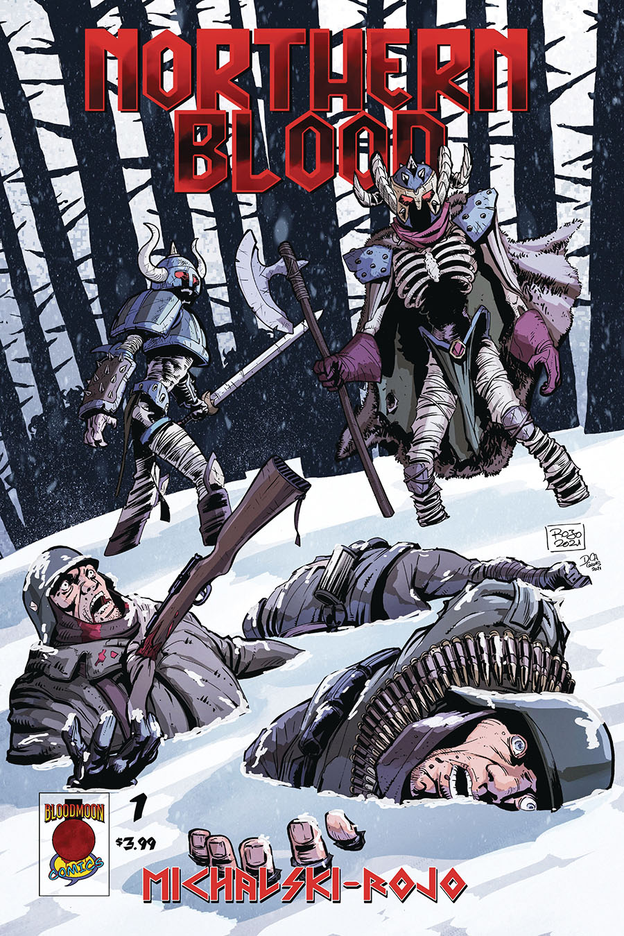 Northern Blood #1 Cover A Regular Antonio Rojo Cover