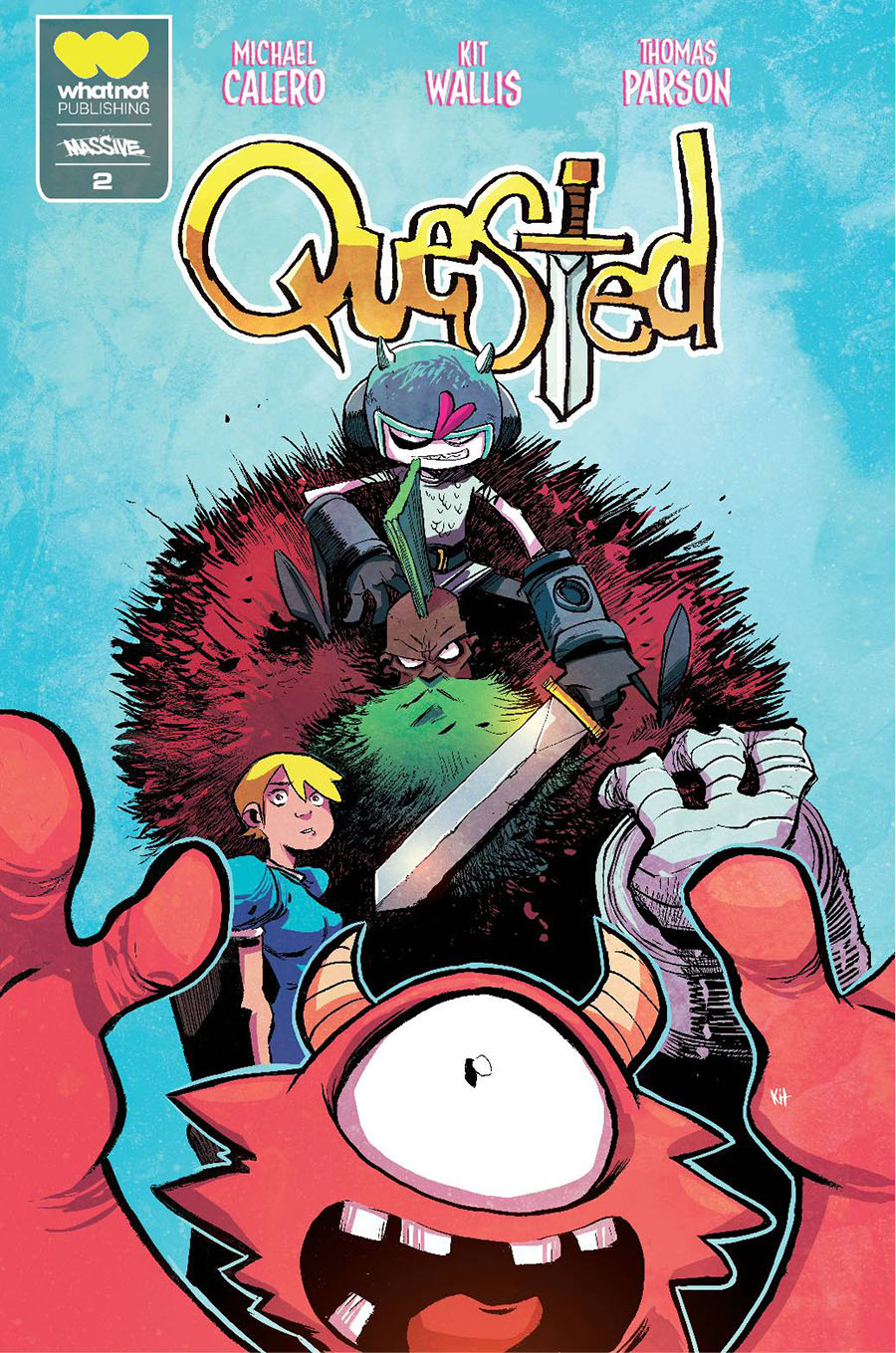 Quested #2 Cover B Variant Kit Wallis Cover