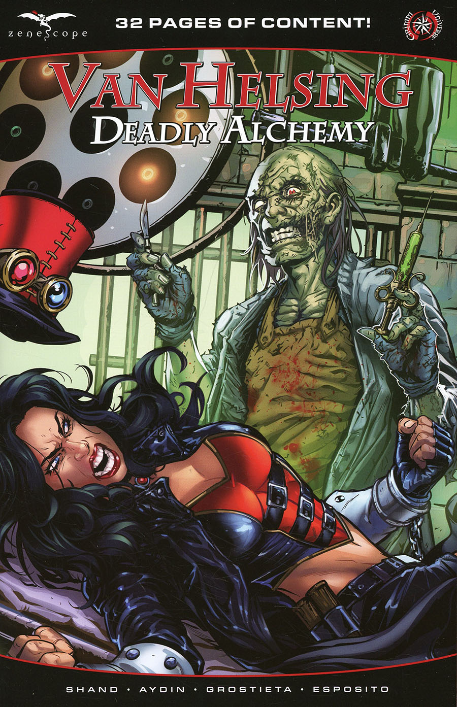 Grimm Fairy Tales Presents Van Helsing Deadly Alchemy #1 (One Shot) Cover B Riveiro