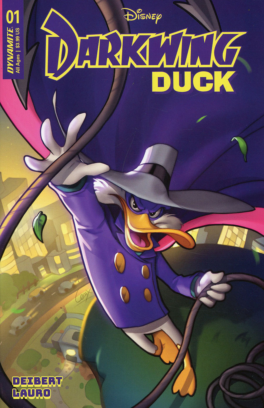 Darkwing Duck Vol 3 #1 Cover C Variant Lesley Leirix Li Cover