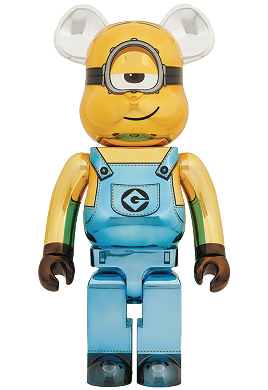 Minions Stuart Chrome 1000 Percent Bearbrick