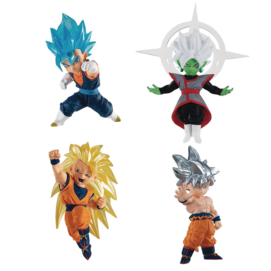 Dragon Ball Super Bandai Adverge Figure Set 4