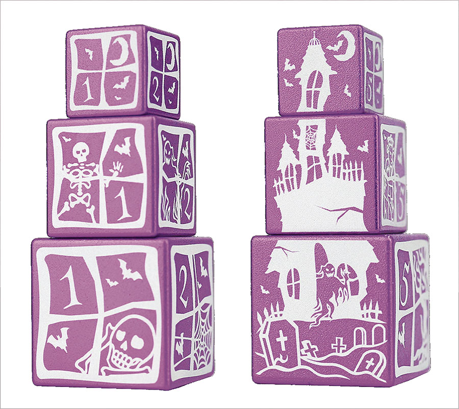 Haunted House Stackable D6 Dice