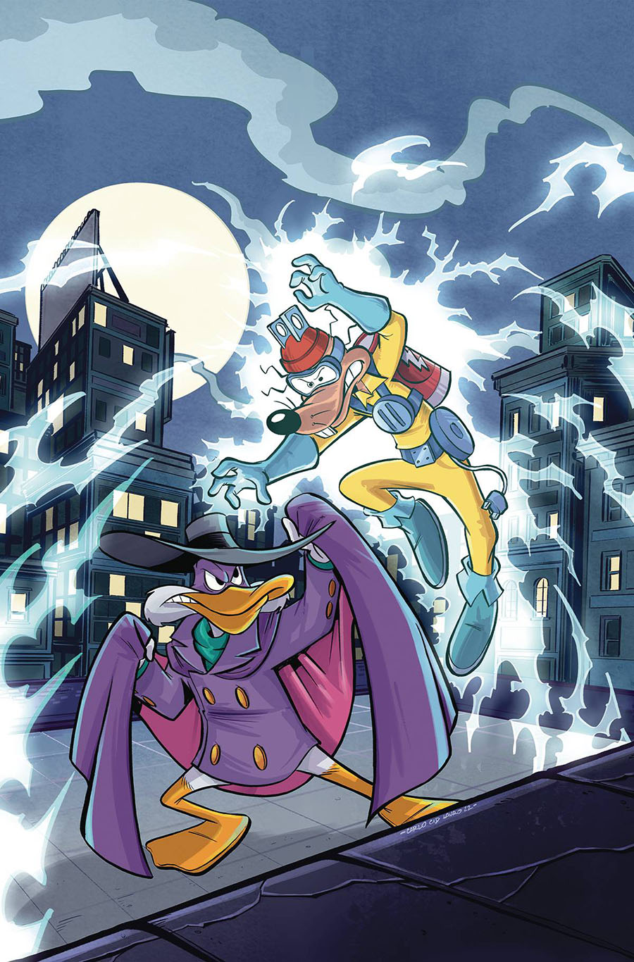 Darkwing Duck Vol 3 #1 Cover K Incentive Carlo Lauro Virgin Cover