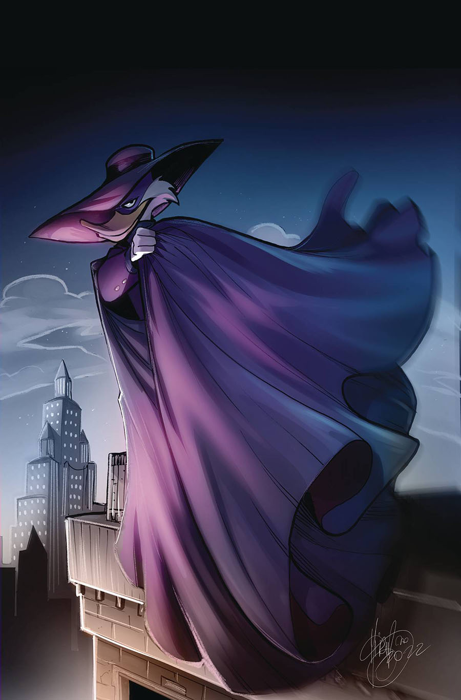 Darkwing Duck Vol 3 #1 Cover U Incentive Mirka Andolfo Virgin Foil Cover