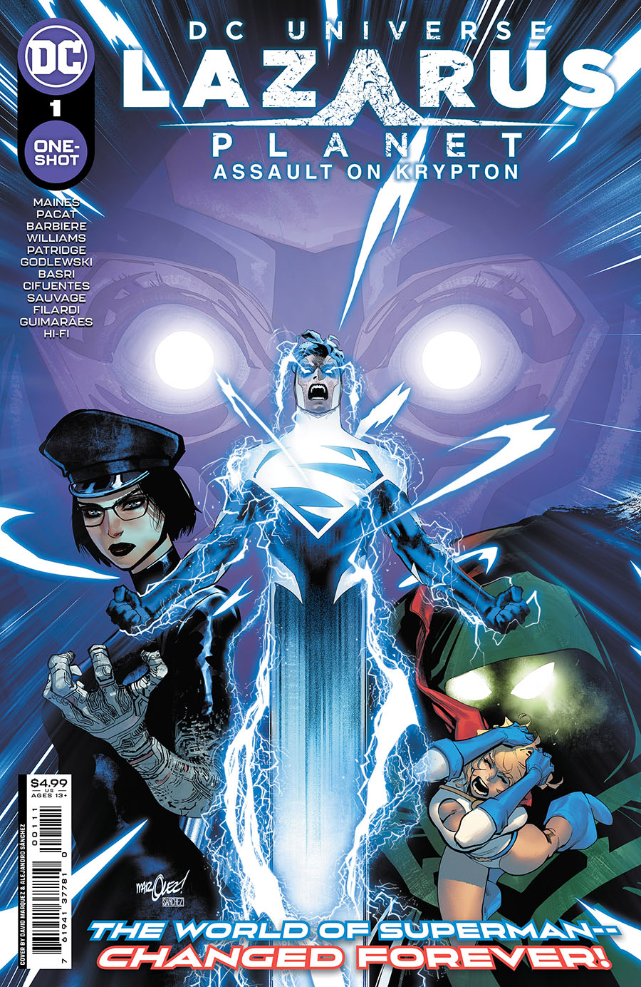 Lazarus Planet Assault On Krypton #1 (One Shot) Cover A Regular David Marquez & Alejandro Sanchez Cover (Limit 1 Per Customer)