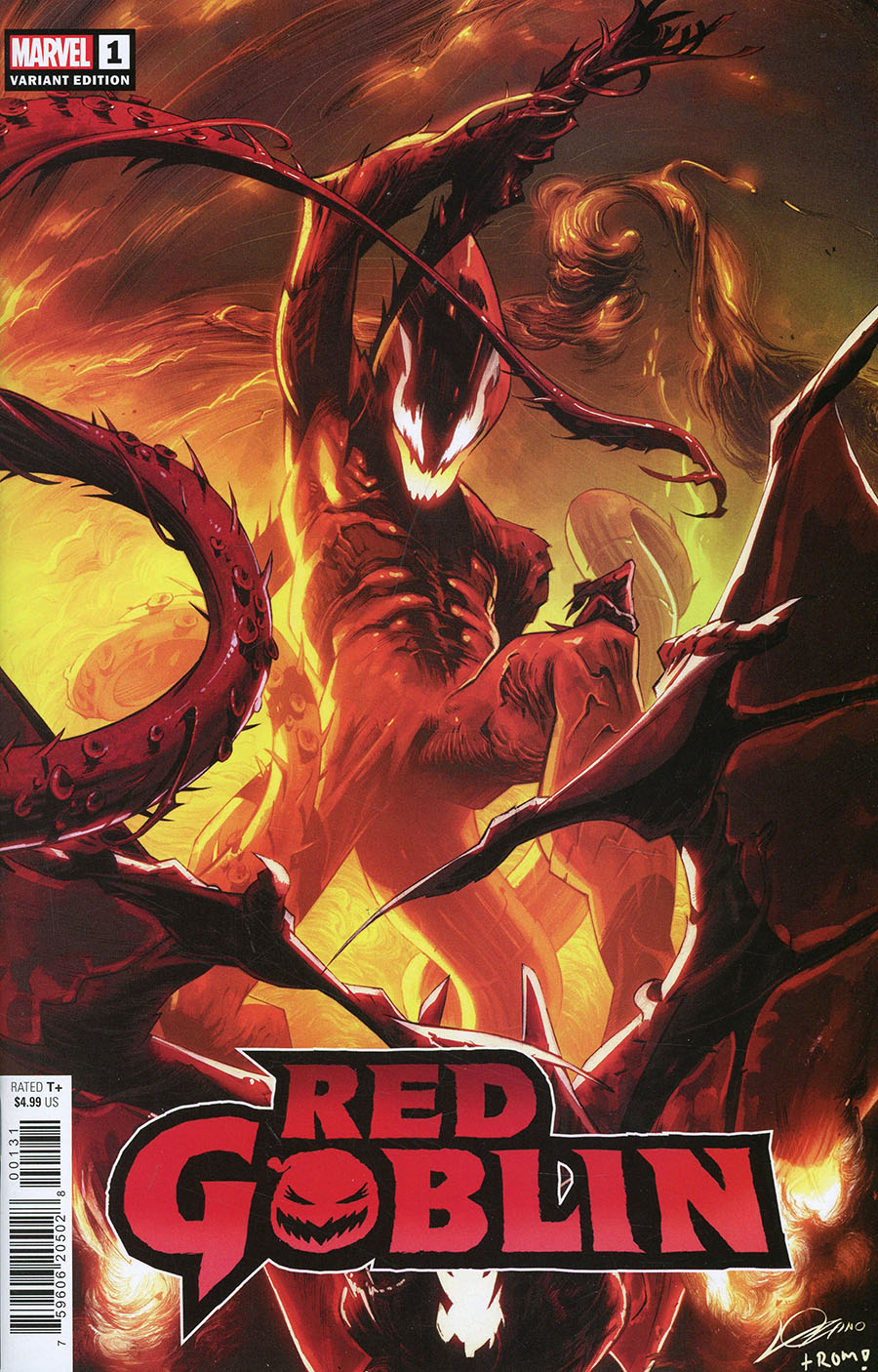 Red Goblin #1 Cover D Incentive Alexander Lozano Variant Cover