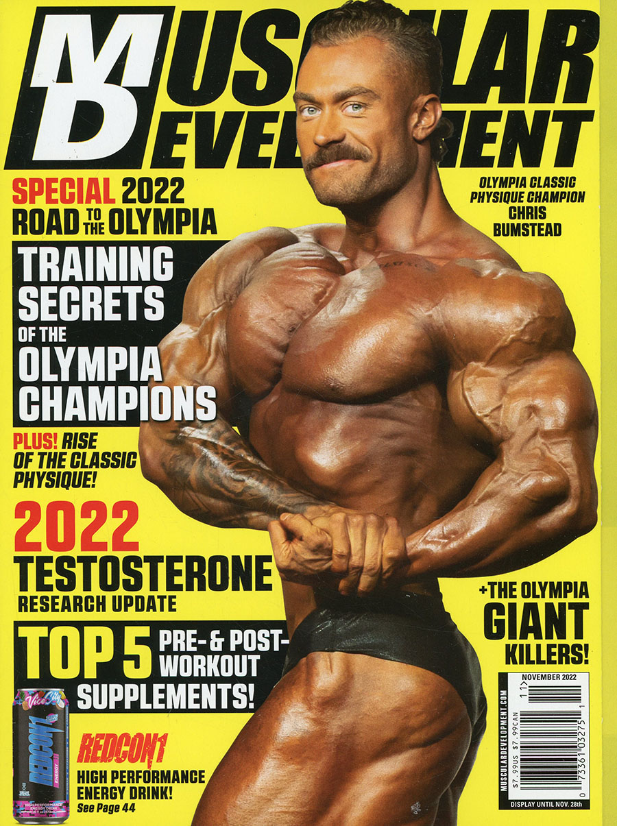 Muscular Development Magazine Vol 59 #11 November 2022