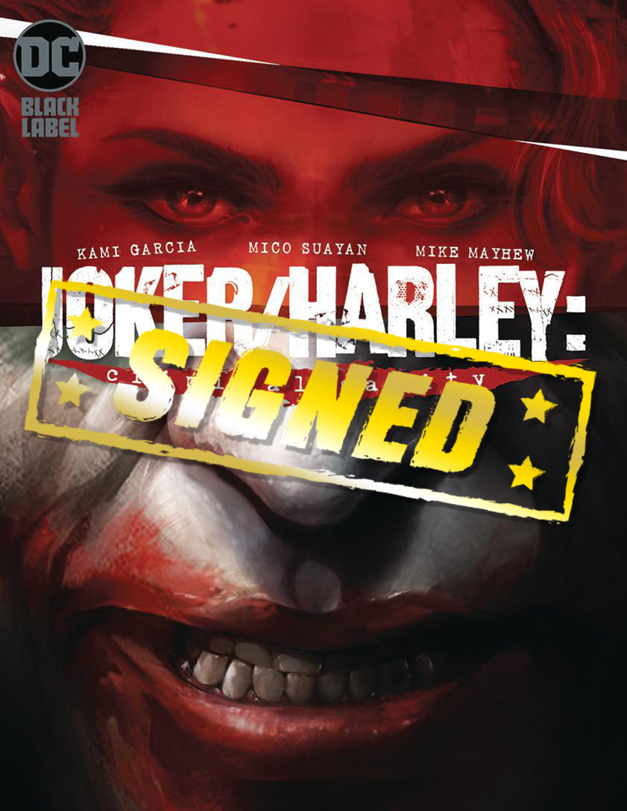 Joker Harley Criminal Sanity #1 Cover E Regular Francesco Mattina Cover Signed By Kami Garcia