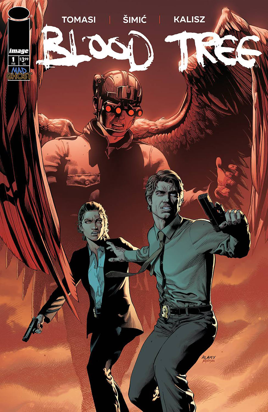 Blood Tree #1 Cover A Regular Christian Alamy & Brad Anderson Cover