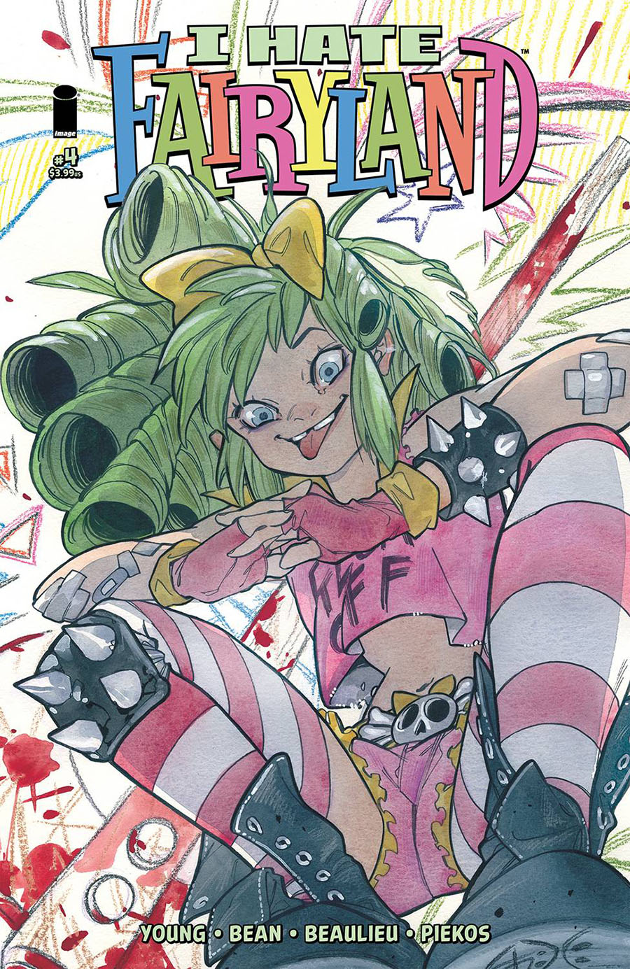 I Hate Fairyland Vol 2 #4 Cover D Variant Peach Momoko Cover