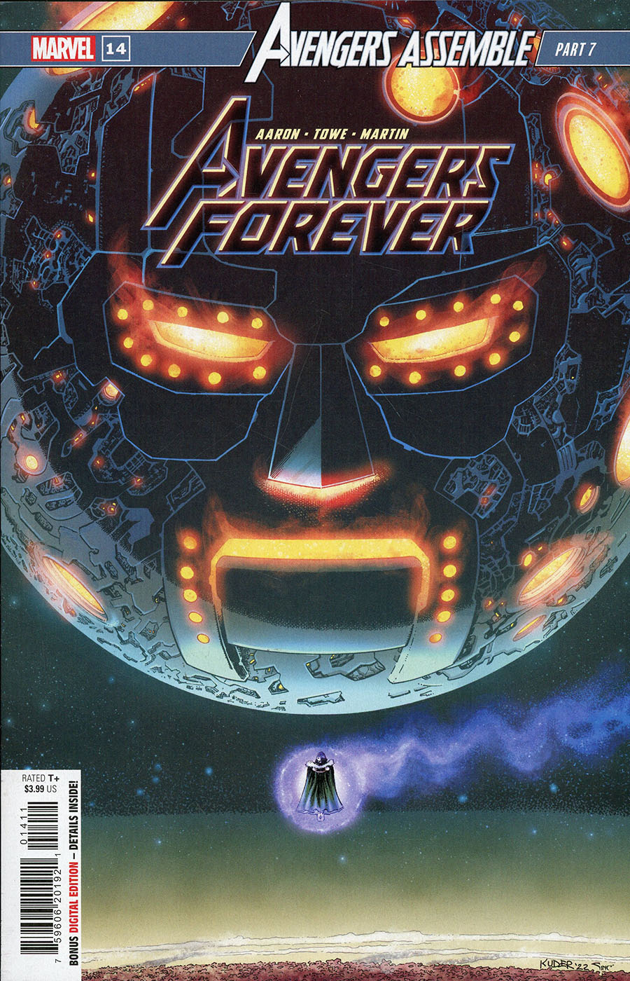 Avengers Forever Vol 2 #14 Cover A Regular Aaron Kuder Cover (Avengers Assemble Part 7)