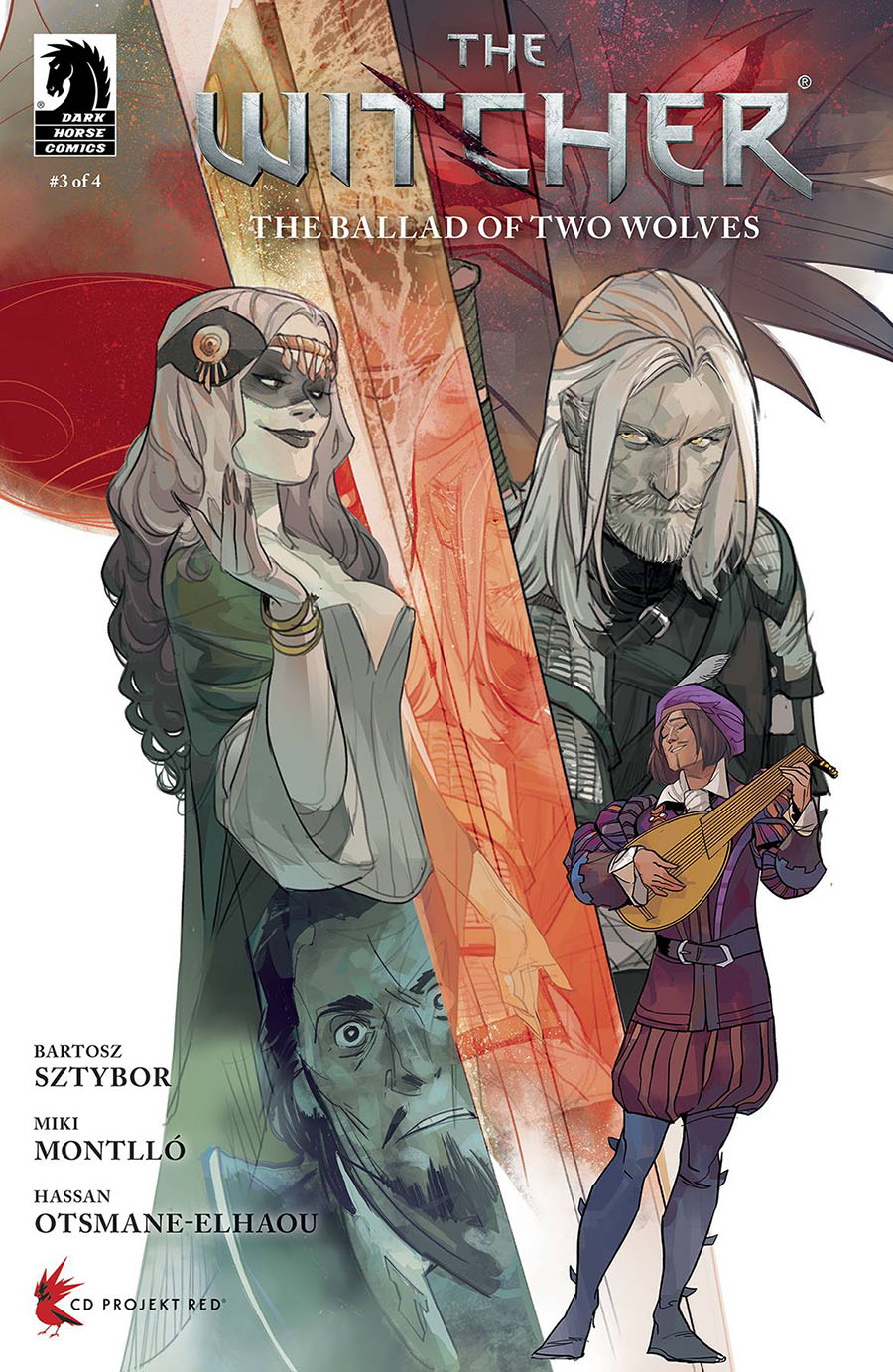 Witcher The Ballad Of Two Wolves #3 Cover C Variant Otto Schmidt Cover