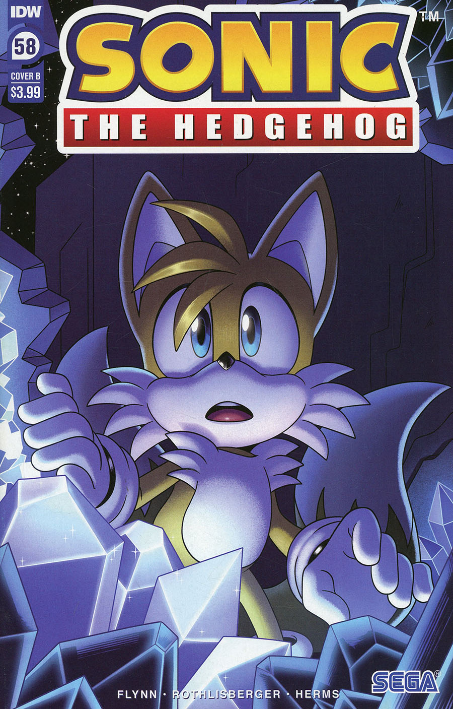 Sonic The Hedgehog Vol 3 #58 Cover B Variant Abigail Oz Cover