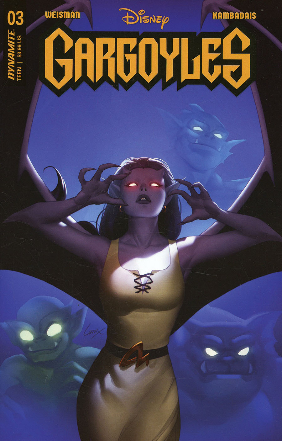 Gargoyles Vol 3 #3 Cover D Variant Lesley Leirix Li Cover