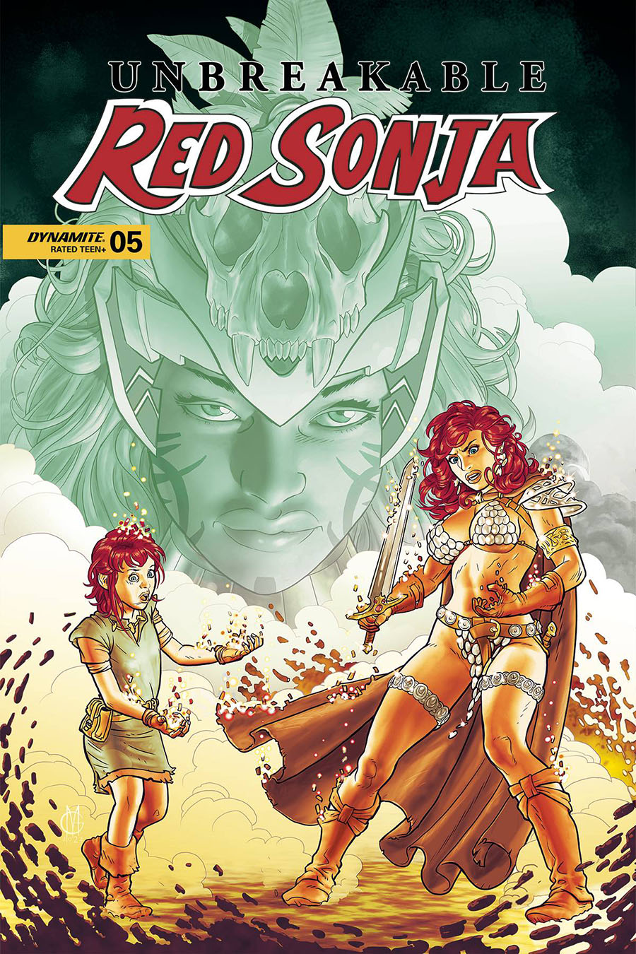 Unbreakable Red Sonja #5 Cover C Variant Giuseppe Matteoni Cover