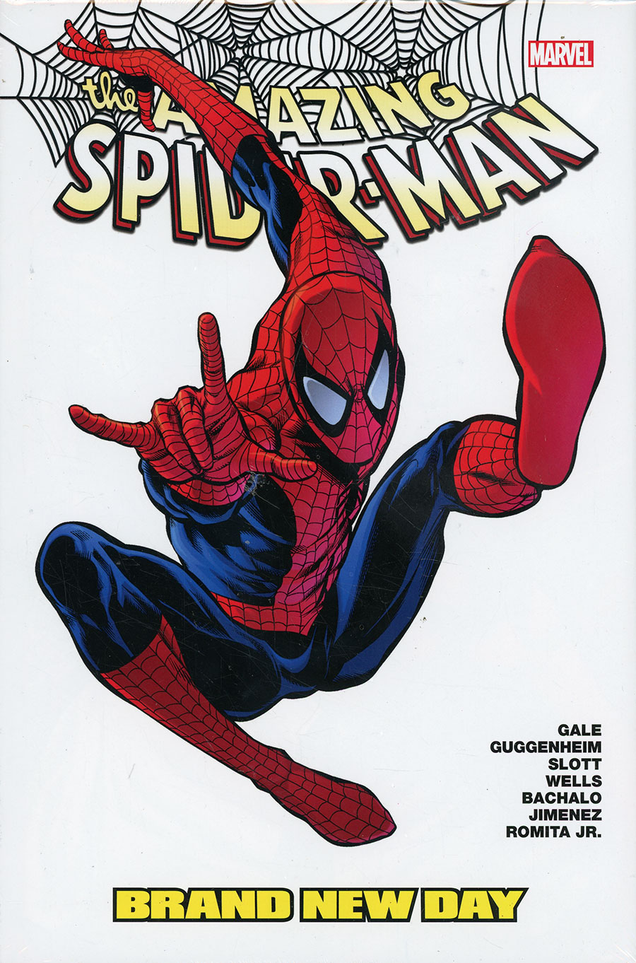 Spider-Man Brand New Day Omnibus Vol 1 HC Direct Market Phil Jimenez Variant Cover