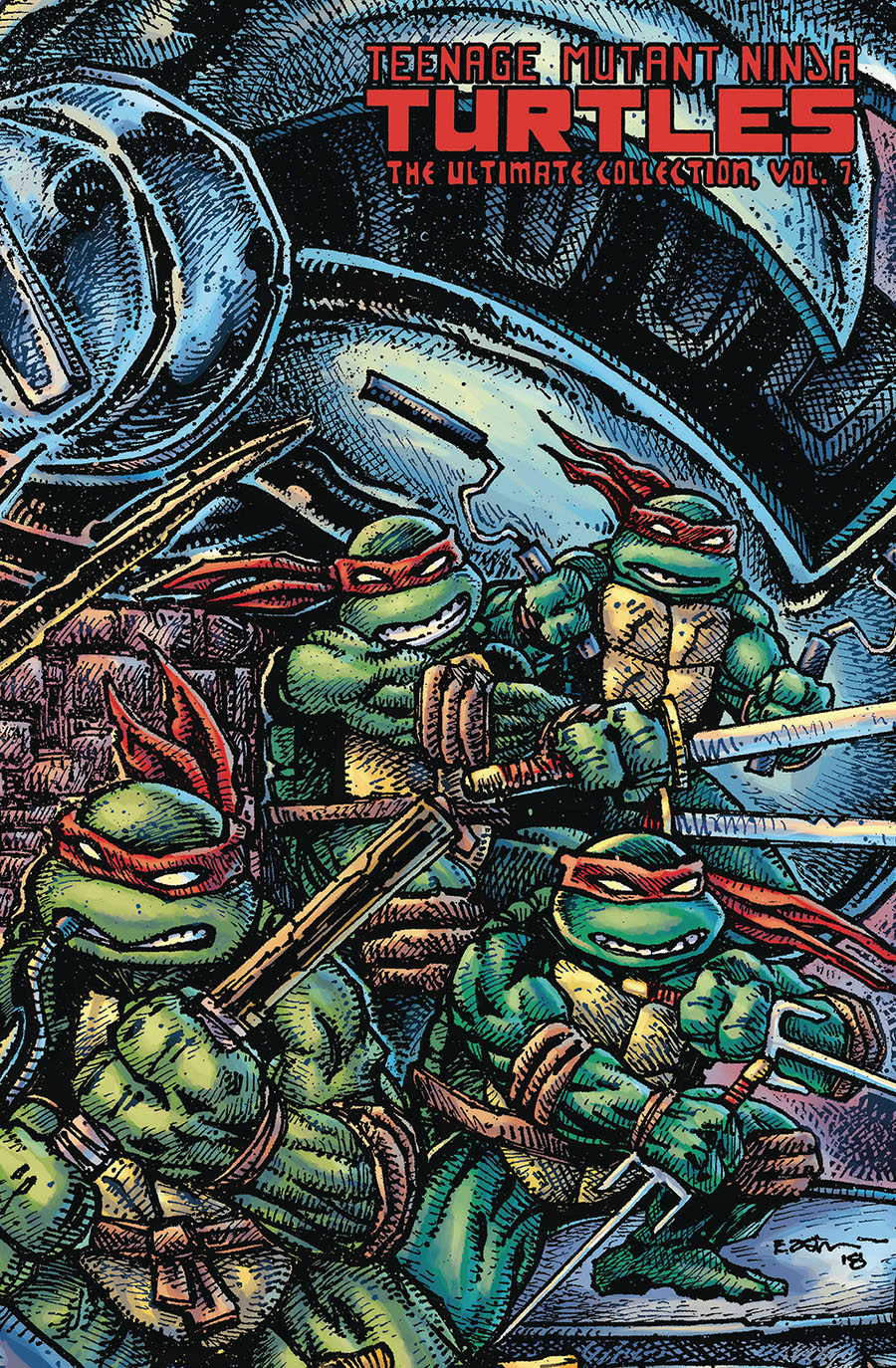 The Art of Teenage Mutant Ninja Turtles HC :: Profile :: Dark