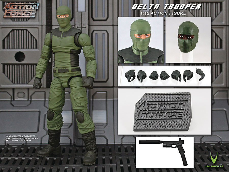 Action Force Series 2 1/12 Scale Action Figure - Delta Trooper