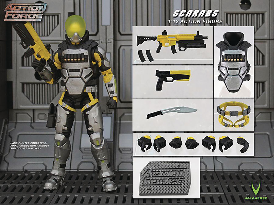 Action Force Series 2 1/12 Scale Action Figure - Scarab