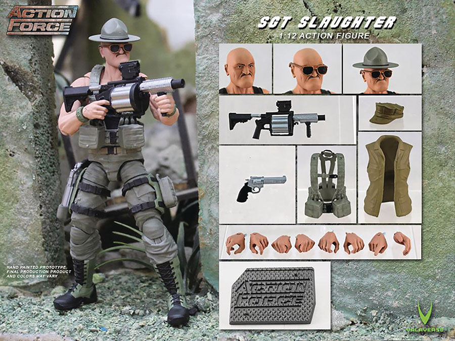 Action Force Series 2 1/12 Scale Action Figure - Sgt Slaughter