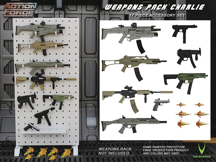 Action Force Series 2 1/12 Scale Action Figure - Weapons Pack