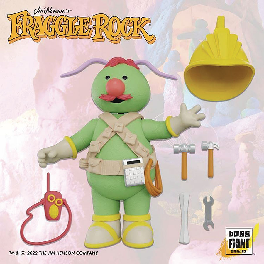 Fraggle Rock Flange Doozer 1/12 Scale Action Figure