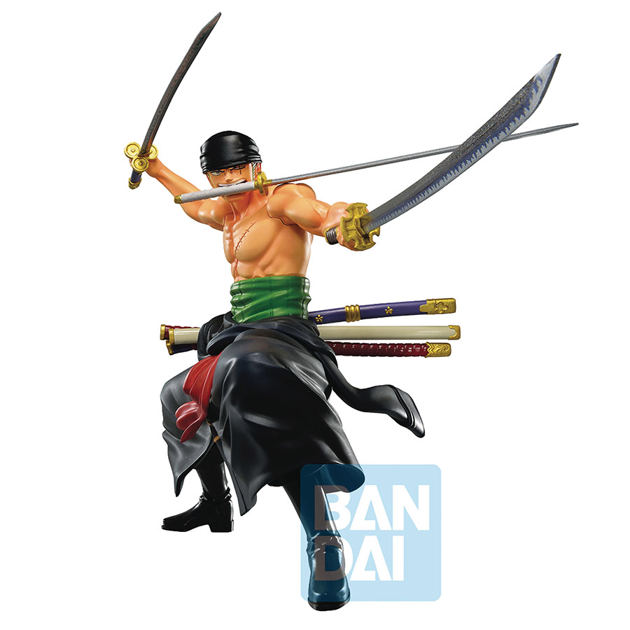 One Piece Signs Of The Hight King Kaido Ichiban Figure - Roronoa Zoro