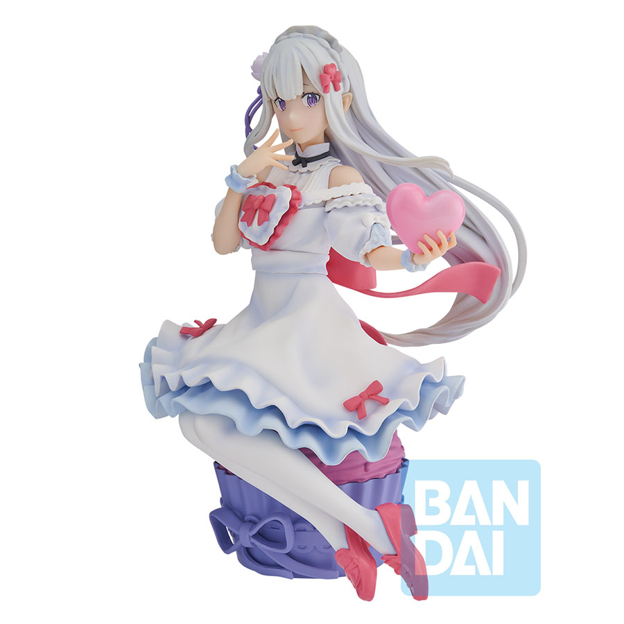 ReZero Starting Life In Another World Sweet Happy Life Ichiban Figure - Emilia