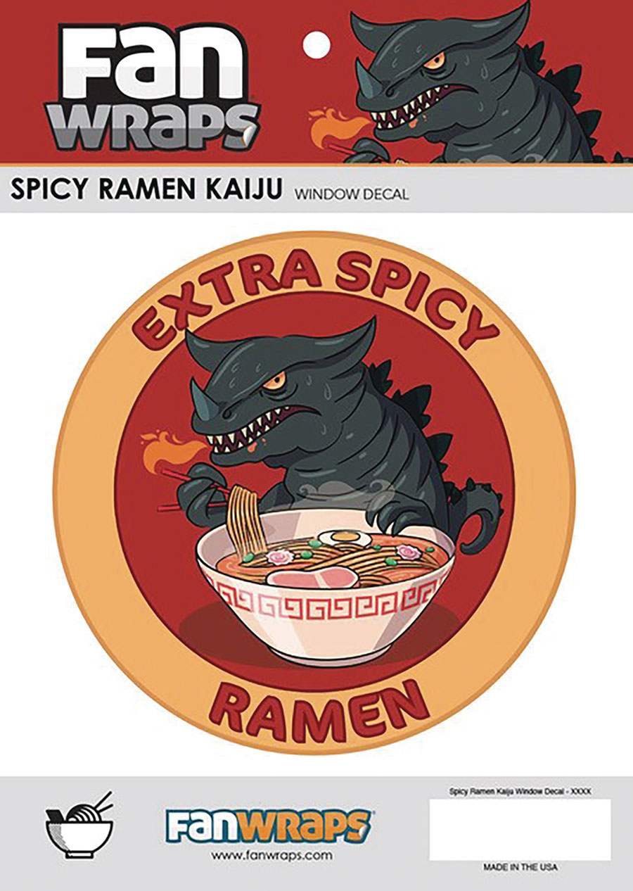 Kaiju Spicy Ramen Decal