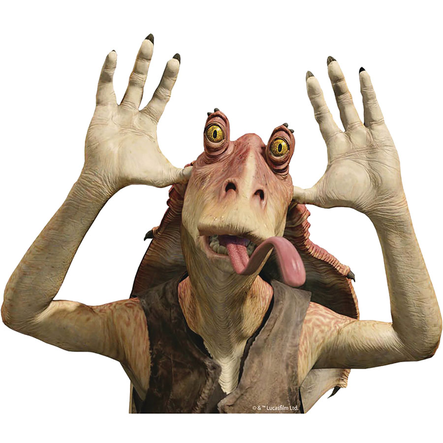 Star Wars Jar Jar Binks Passenger Window Decal