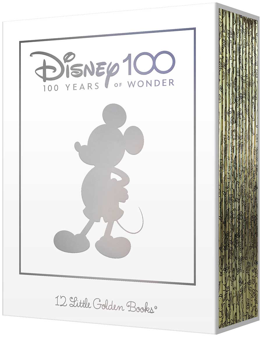 Disney 100 100 Years Of Wonder Boxed Set 12 Little Golden Books