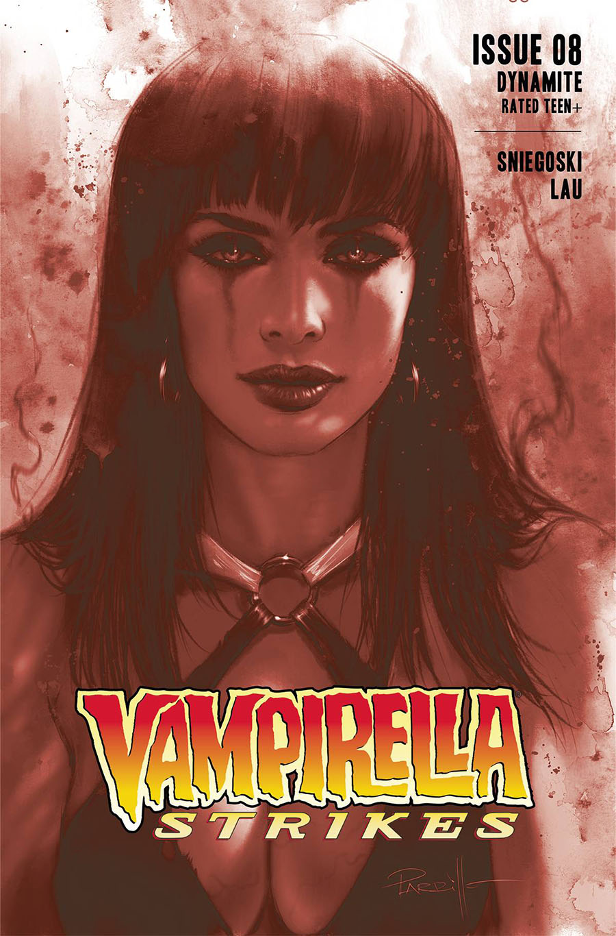 Vampirella Strikes Vol 3 #8 Cover N Incentive Lucio Parrillo Tint Cover