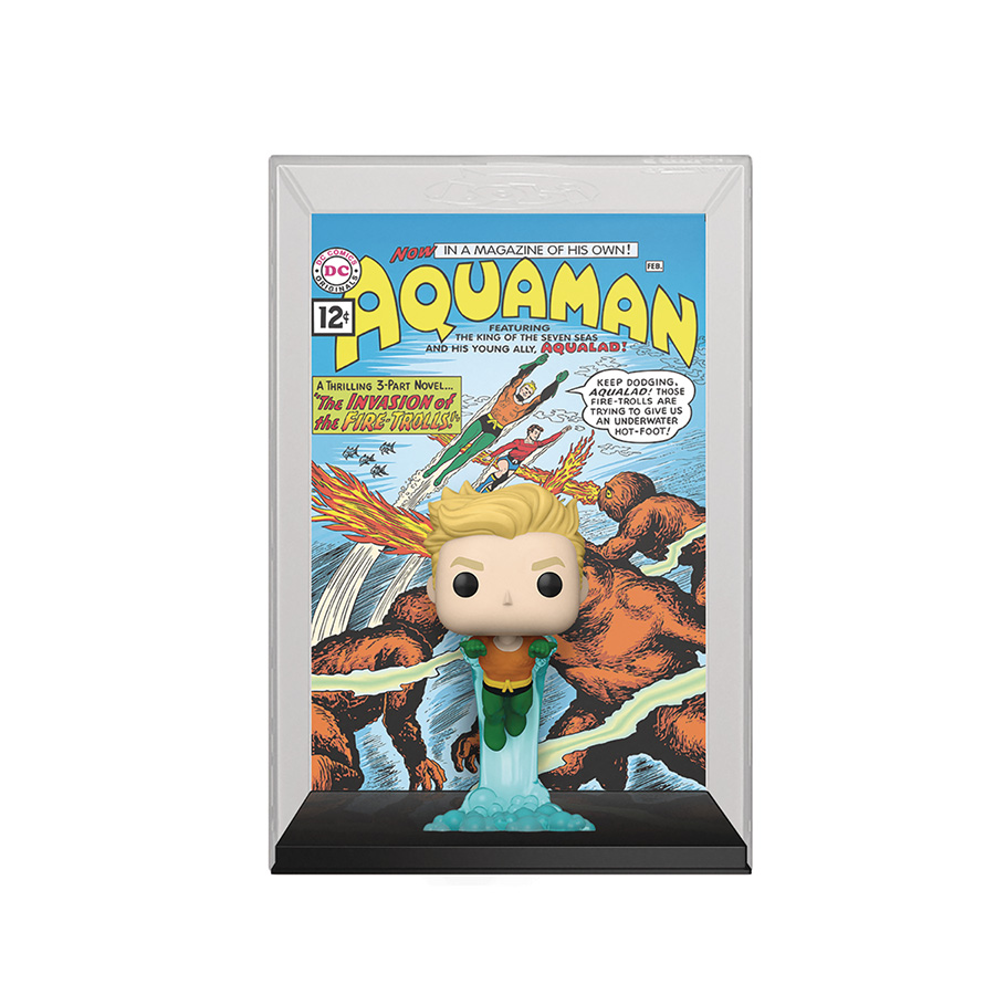 POP Comic Cover DC Aquaman Vinyl Figure