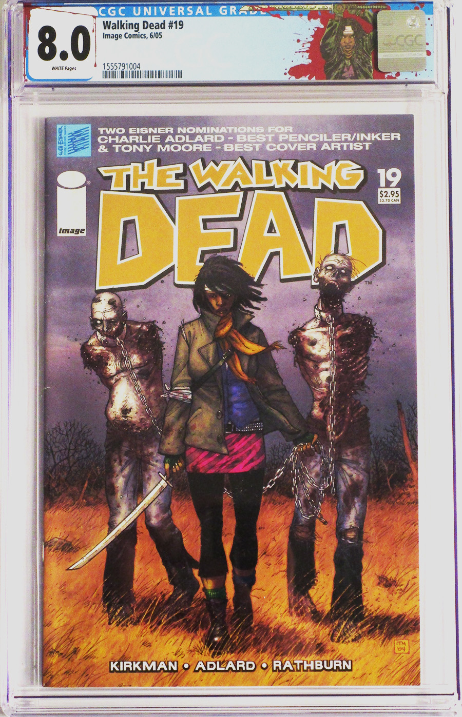 Walking Dead #19 Cover B CGC 8.0
