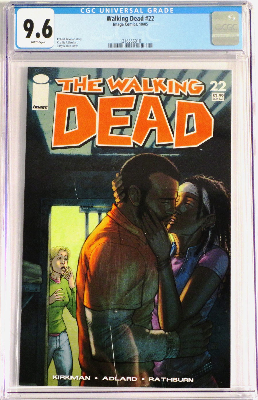 Walking Dead #22 Cover B CGC 9.6