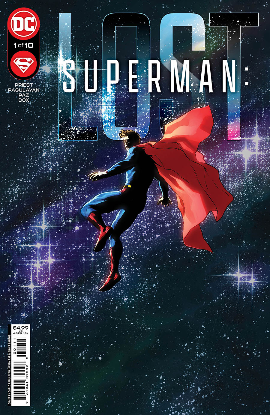 Superman Lost #1 Cover A Regular Carlo Pagulayan & Jason Paz Cover (Limit 1 Per Customer)