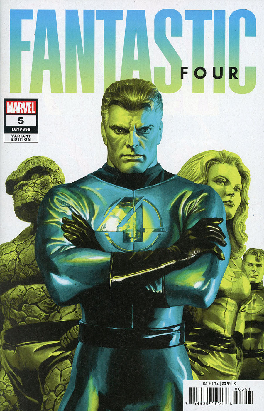 Fantastic Four Vol 7 #5 Cover B Variant Alex Ross Cover