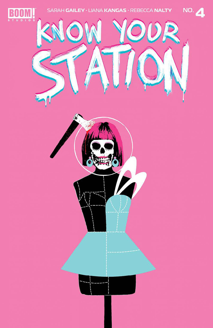 Know Your Station #4 Cover B Variant Becca Carey Cover