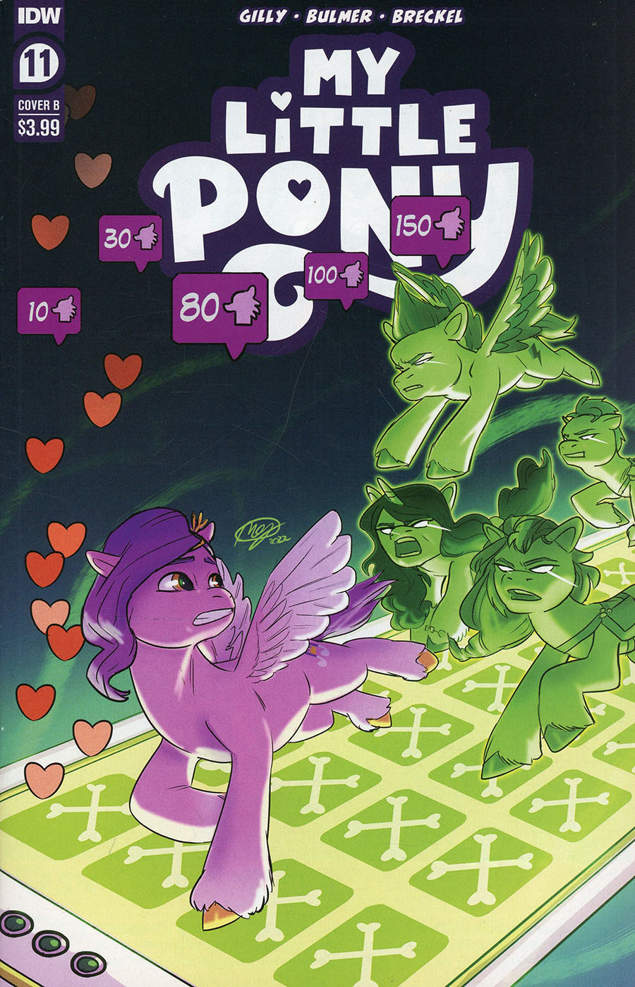 My Little Pony #11 Cover B Variant Megan Huang Cover