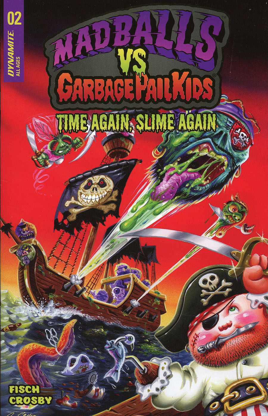 Madballs vs Garbage Pail Kids Time Again Slime Again #2 Cover A Regular Joe Simko Cover