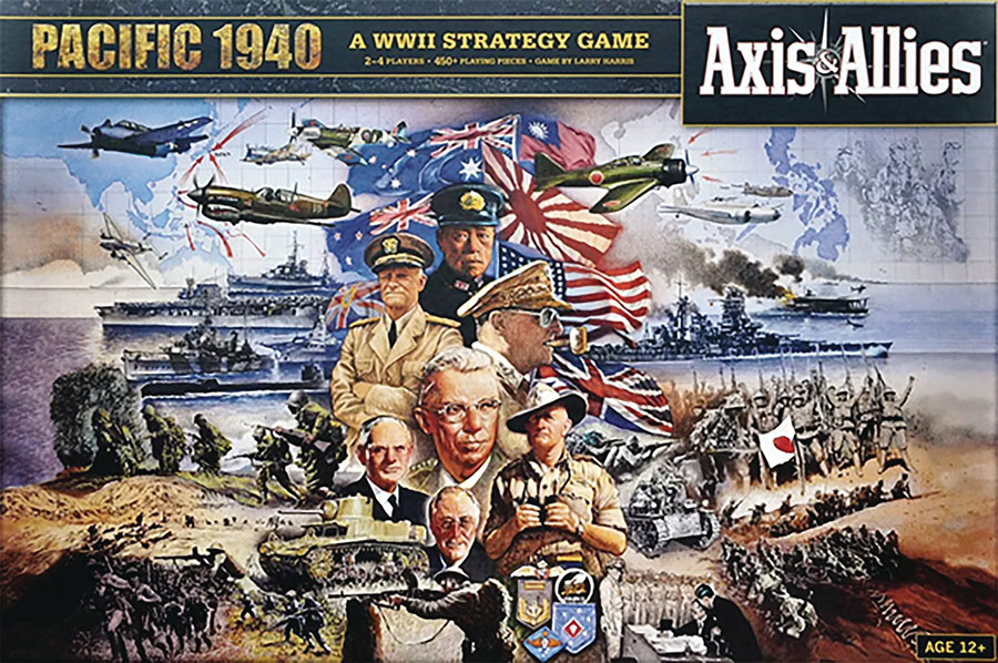 Axis & Allies 1940 Pacific Board Game 2nd Edition